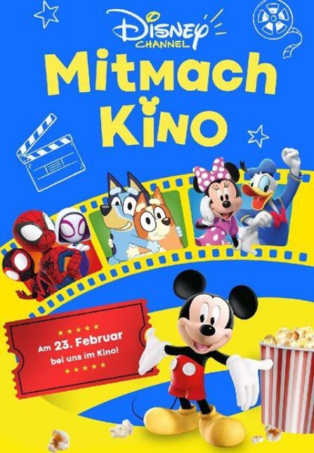 Plakat für Disney Channel Mitmach-Kino